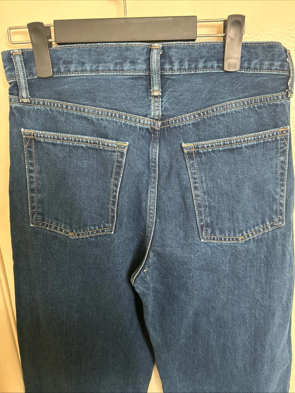 Gap Teen Boys Jeans Sz 18 Blue Original Straight Dark Wash Denim Pants